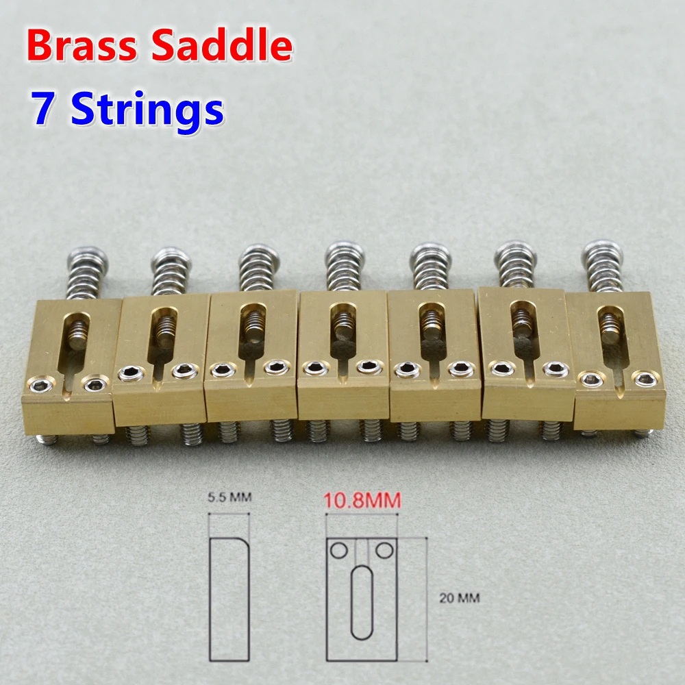 Electric Guitar Bridge Saddles Set 10.5MM/10.8MM 29 Electric Guitar Bridge Saddles Set 10.5MM/10.8MM - Image 29