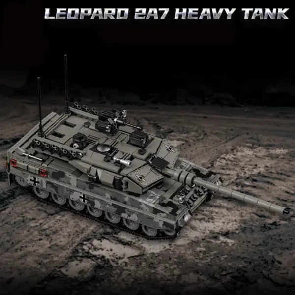 Leopard 2A7 Heavy Tank Building Blocks Set - Image 3