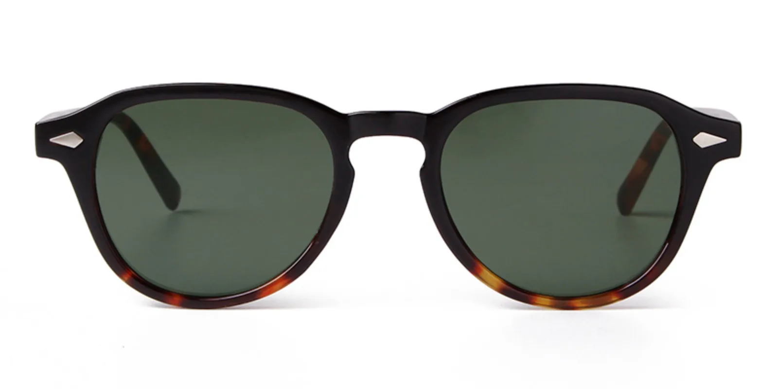 Transparent Rivet Round Sunglasses for Women Men 11 Transparent Rivet Round Sunglasses for Women Men - Image 11