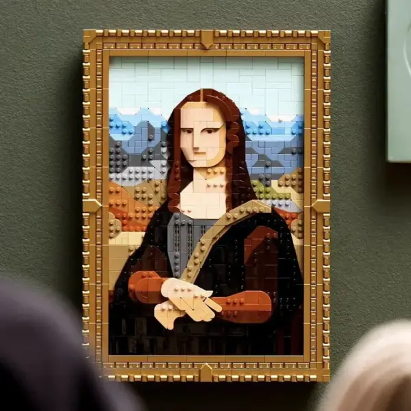 Mona Lisa Building Blocks Art Kit - Image 3