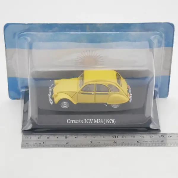 Diecast 1:43 Scale Citroen 3CV M28 Model - Image 6