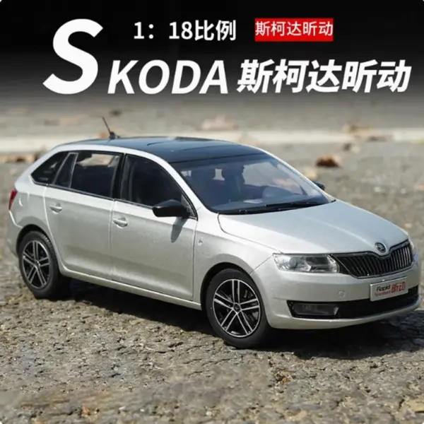 Diecast 1/18 Shanghai VW Skoda Model Car - Image 2