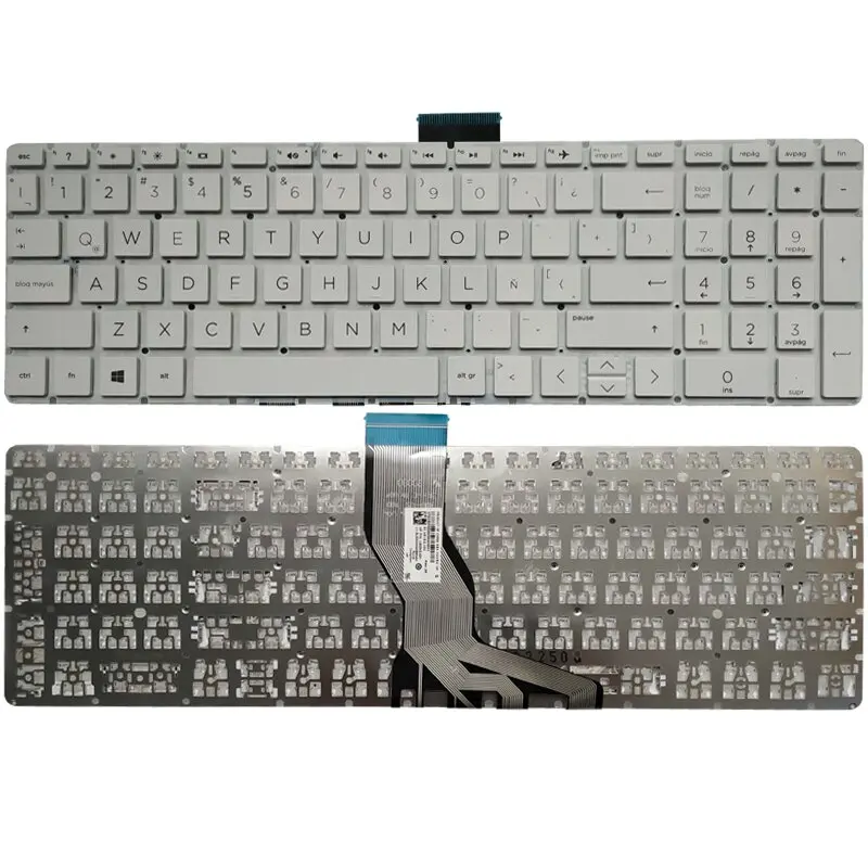 HP Compatible Spanish/Latin Keyboard Black/Silver 14 HP Compatible Spanish/Latin Keyboard Black/Silver - Image 14