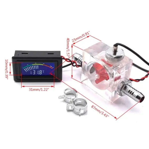 3-Way Liquid Flow Meter and Thermometer - Image 5