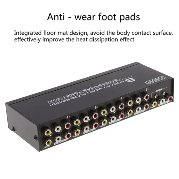 8-Port AV Audio Video Switcher Selector - Image 5