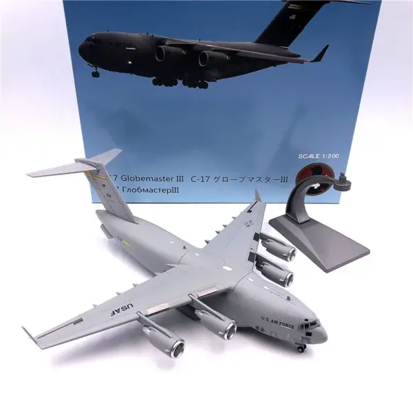 1:200 Scale U.S. Army C-17 Alloy Model - Image 5
