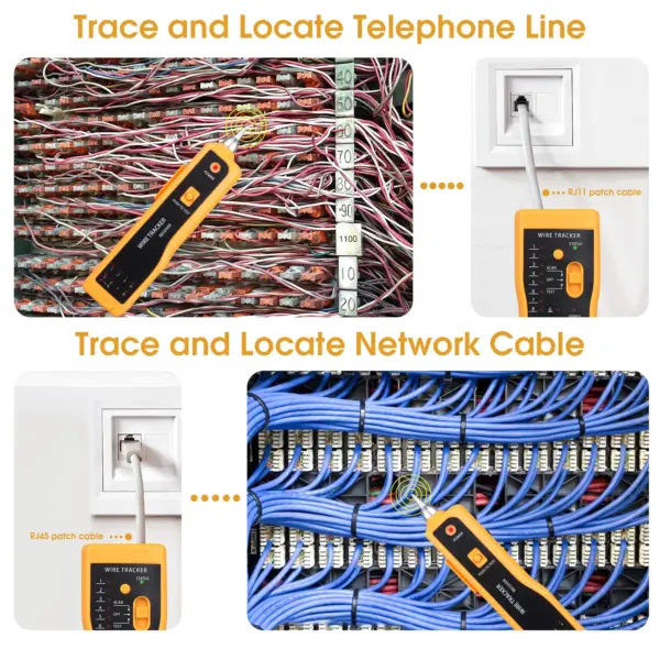 Network Cable Tester LAN LAN Ethernet and Phone Line - Image 6
