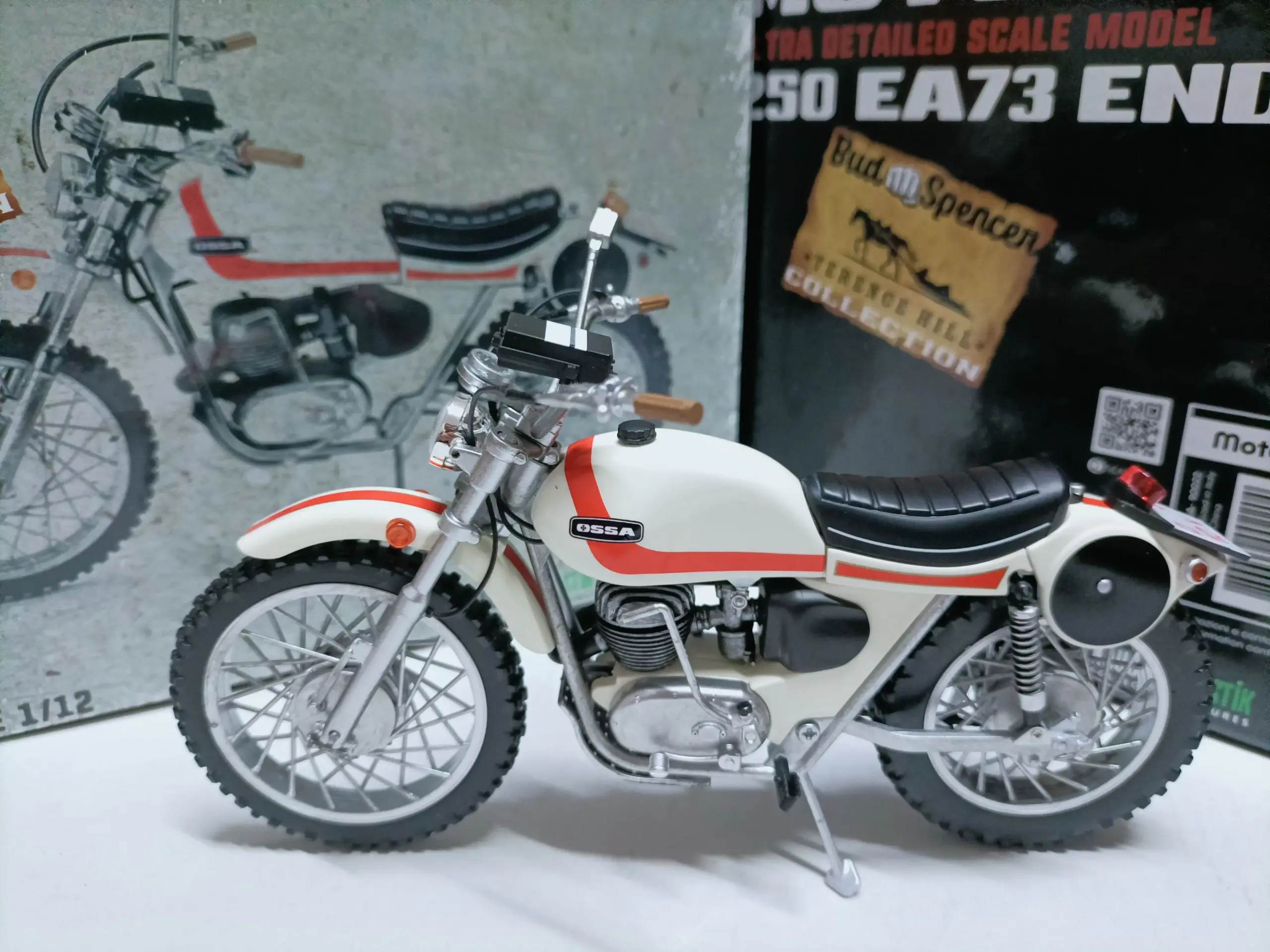 1:12 Scale Moto OSSA 250 A73 Motorcycle Model 7 1:12 Scale Moto OSSA 250 A73 Motorcycle Model - Image 7
