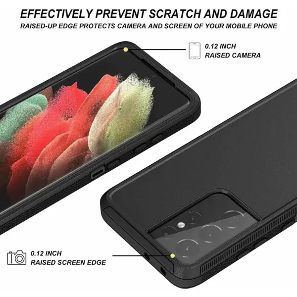 Heavy Duty Shockproof Dust-Proof Case for Galaxy S Series - Image 5