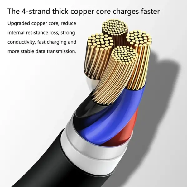 Coiled USB A to USB Type-C Fast Charging Cables - Image 2