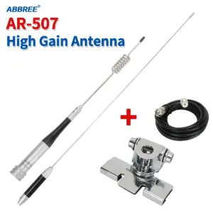 ABBREE AR-507 Dual Band Mobile Antenna 150W 16 S1d978c49cc124944af4c7d409d995952x 2