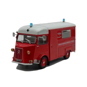 Diecast Ixo 1:43 Scale Citroen H Fire Engine Model 9 S1db34a80e57343c293636814bb1bf3620