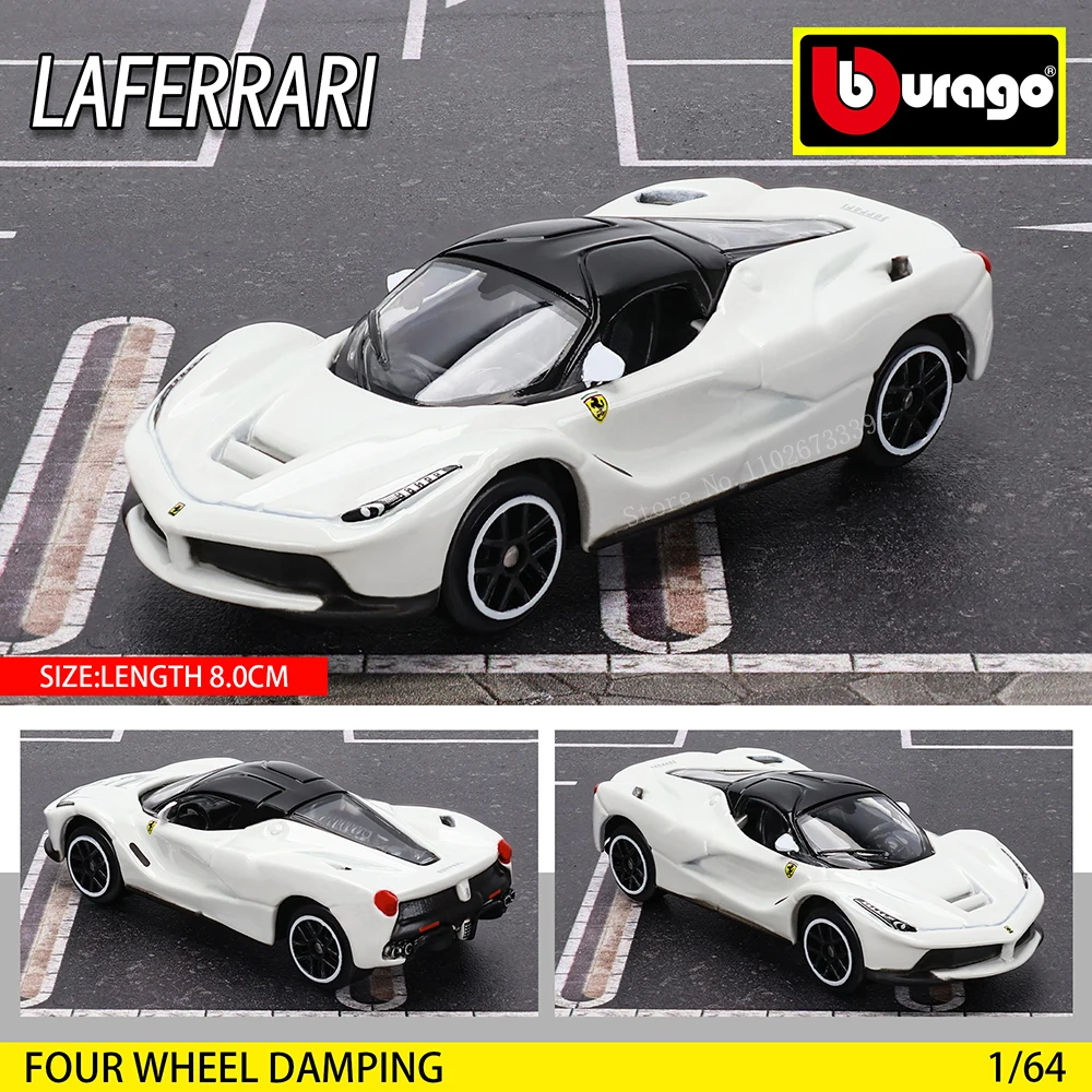 Bburago 1:64 Ferrari Diecast Model Set 17 Bburago 1:64 Ferrari Diecast Model Set - Image 17