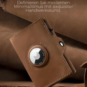 Men's Leather Wallet with RFID and AirTag Slot 13 S1e00d5a1c173411da32decc21ef6a0d6c