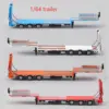 1:64 Flatbed Truck Trailer Diecast Model