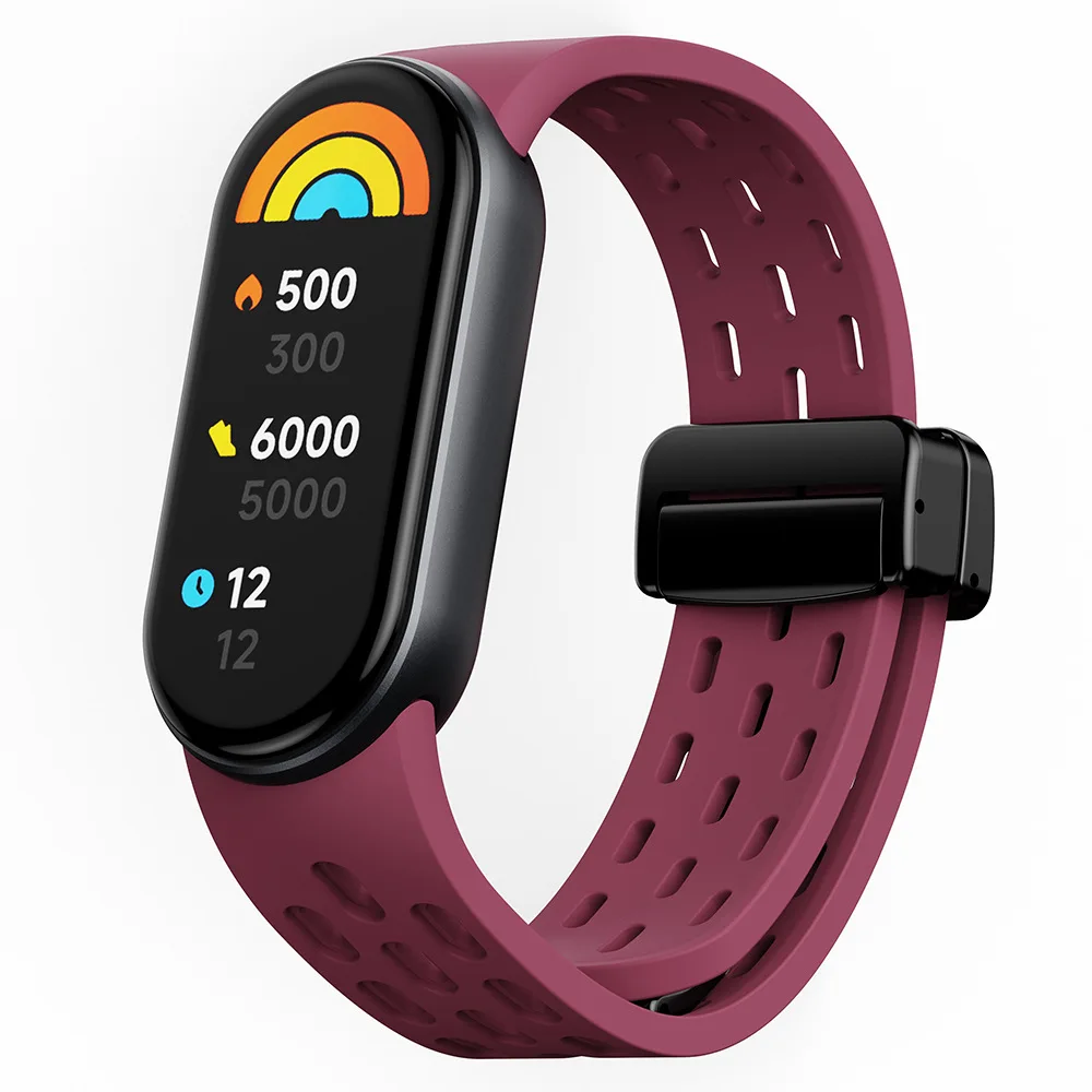 Silicone Replacement Strap for Xiaomi Mi Band 8/9 9 Silicone Replacement Strap for Xiaomi Mi Band 8/9 - Image 9