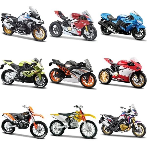 Yamaha MT-07 & Mt10 1:18 Diecast Model Set - Image 8