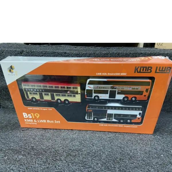 1:110 Scale Hong Kong Longwin Bus Model - Image 6
