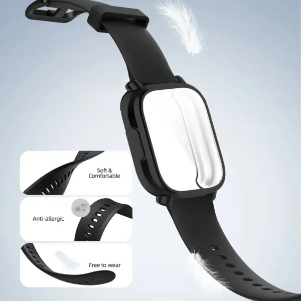 Silicone Strap and Case for Xiaomi Redmi Watch 5 Series - Image 3