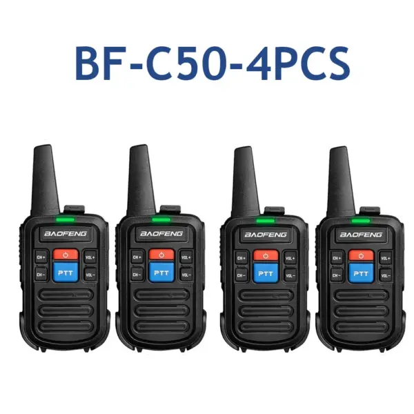 BAOFENG BF-C50 Walkie Talkies 5W UHF 2-4 Pack - Image 7