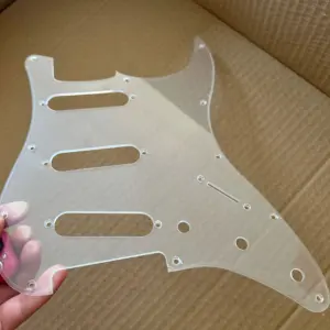 Transparent Electric Guitar Pickguard SSS 3 Ply 8 S1f0c0ea42b7540049b36a42f7448bff28