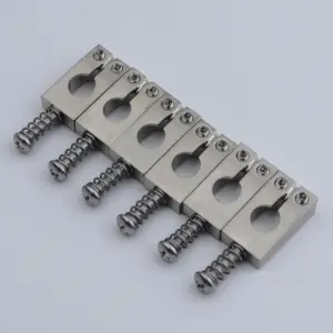 6 Pcs Stainless Steel Saddles for Guitar Bridge 9 S1f7644681017435dadc6e2d51f8f83f3Q