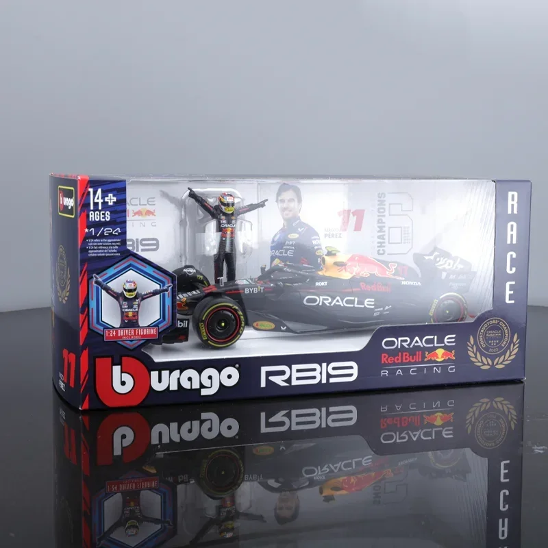 Bburago 1:24 Mclaren Mcl38 Miami Gp Diecast Model 12 Bburago 1:24 Mclaren Mcl38 Miami Gp Diecast Model - Image 12