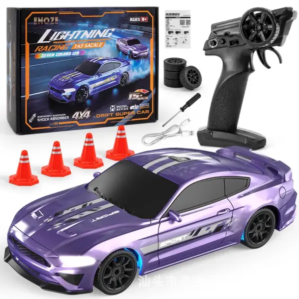 Hellcat 1:43 RC Drift Car with Remote - Image 14