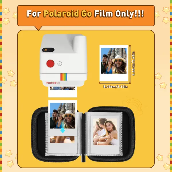 Portable Polaroid Go Photo Album for 40 Pics - Image 2