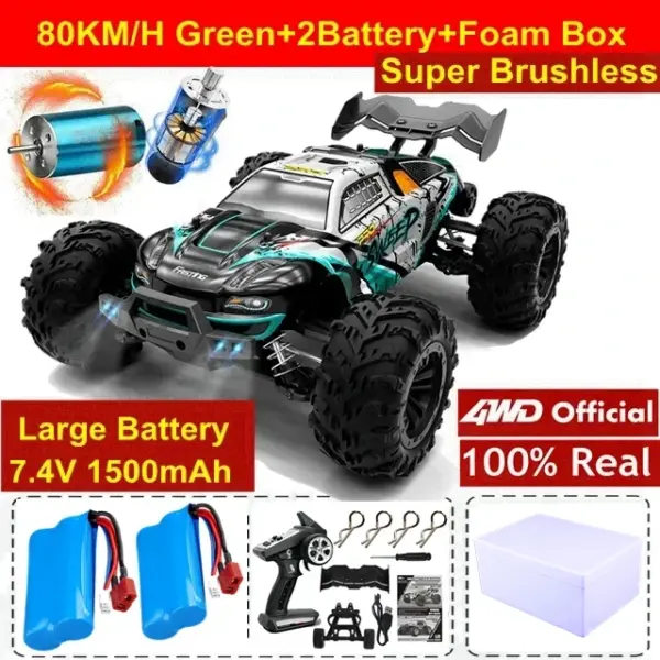 4WD High-Speed Off-Road RC Car 80KM/H - Image 18