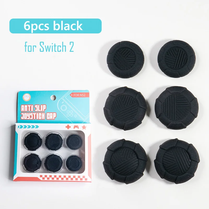 Nintendo Switch NS2 Silicone Thumbstick Caps Set 6 Nintendo Switch NS2 Silicone Thumbstick Caps Set - Image 6