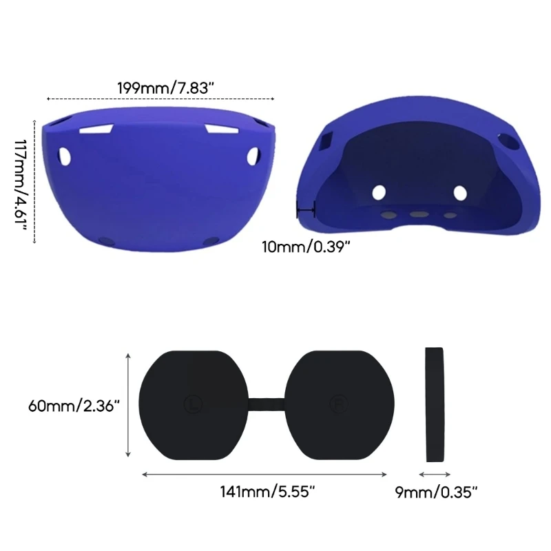 PS VR2 Silicone Protective Cover Kit 5 PS VR2 Silicone Protective Cover Kit - Image 5