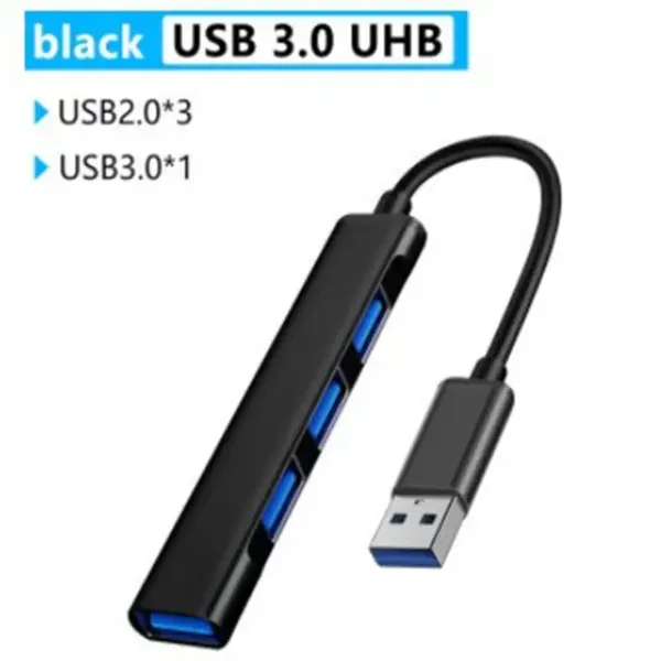 4-Port USB Type C Hub Splitter for PC - Image 3
