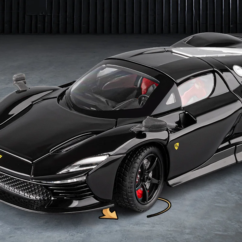 1:24 SP3 Daytona Alloy Sports Car Model 5 1:24 SP3 Daytona Alloy Sports Car Model - Image 5