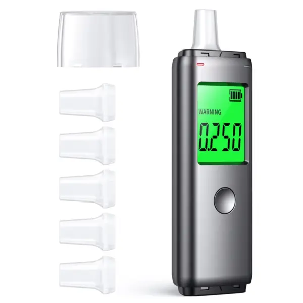 ZW Breathalyzer Pro Rechargeable for Accurate Personal Use - Image 9