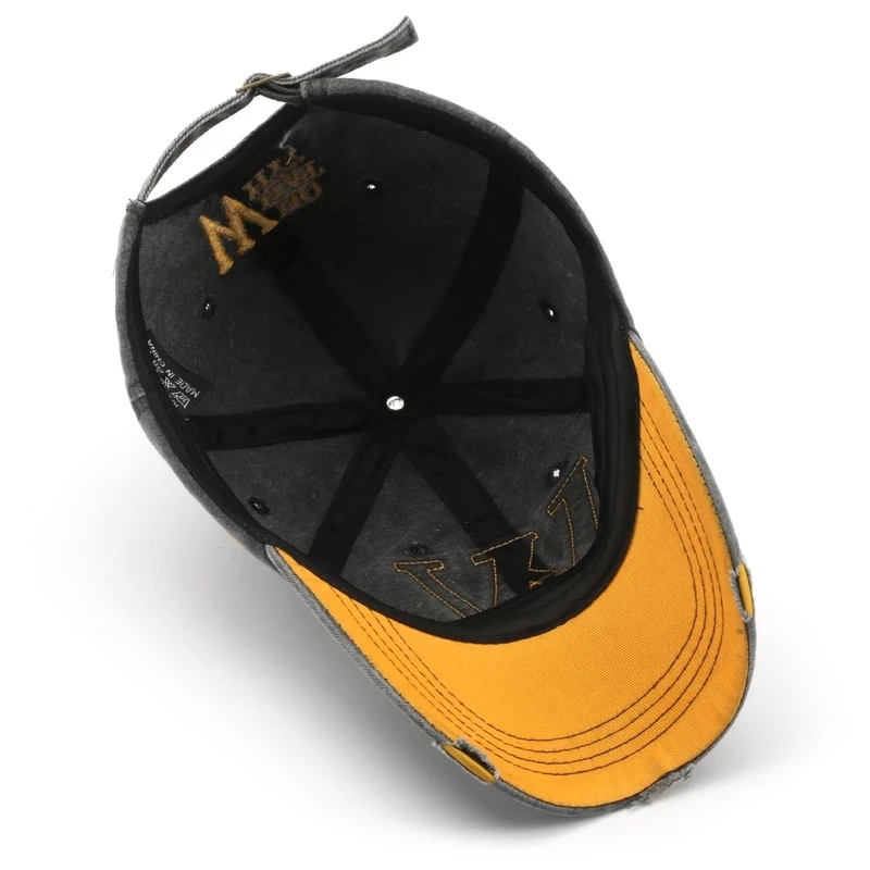 Unisex Letter Embroidery Baseball Cap 4 Unisex Letter Embroidery Baseball Cap - Image 4