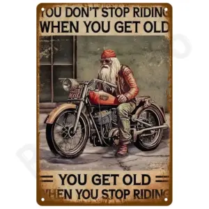Retro Metal Wall Art Sign 20 x 30cm 63 S218bfd03855a40ac8928f2aec0012b9ff
