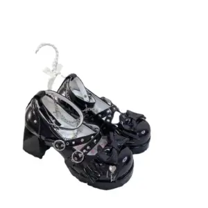 Women’s Chunky Platform Mary Janes with Chain Details 9 S21bf0a67e6c04265ba8c863bde5bde97O