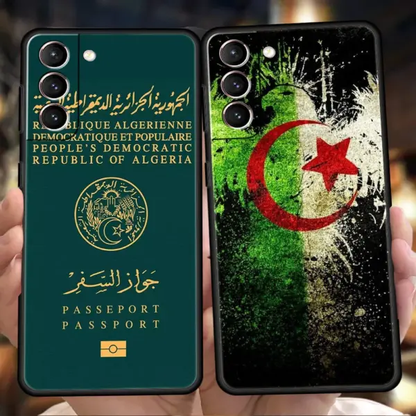 Algerian Flag Soft TPU Case for S21 Ultra - Image 2
