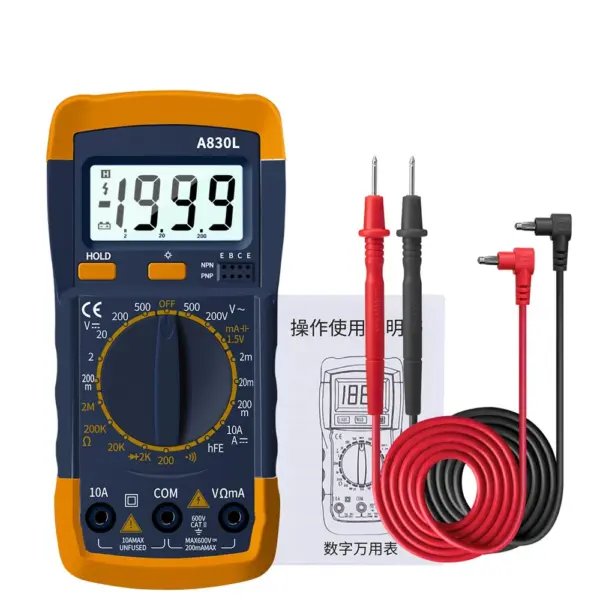 A830L Digital Multimeter with LCD Display - Image 8