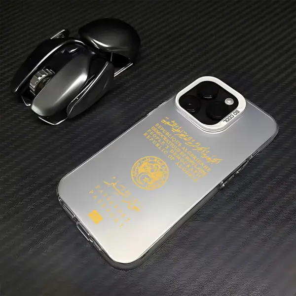 Algerian Passport Design Case for iPhone 16 ProMax - Image 7