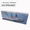 USS Spruance 1:700 Scale Model by Mini-Hobby