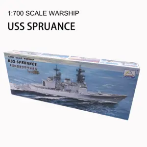 USS Spruance 1:700 Scale Model by Mini-Hobby