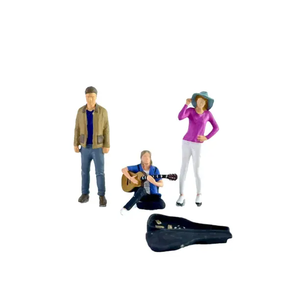 1:64 Scale Mini Figures Set of Three Dolls - Image 8
