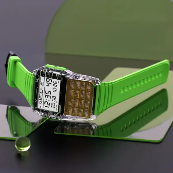 Multi-Function Digital Calculator Watch Luminous - Image 3