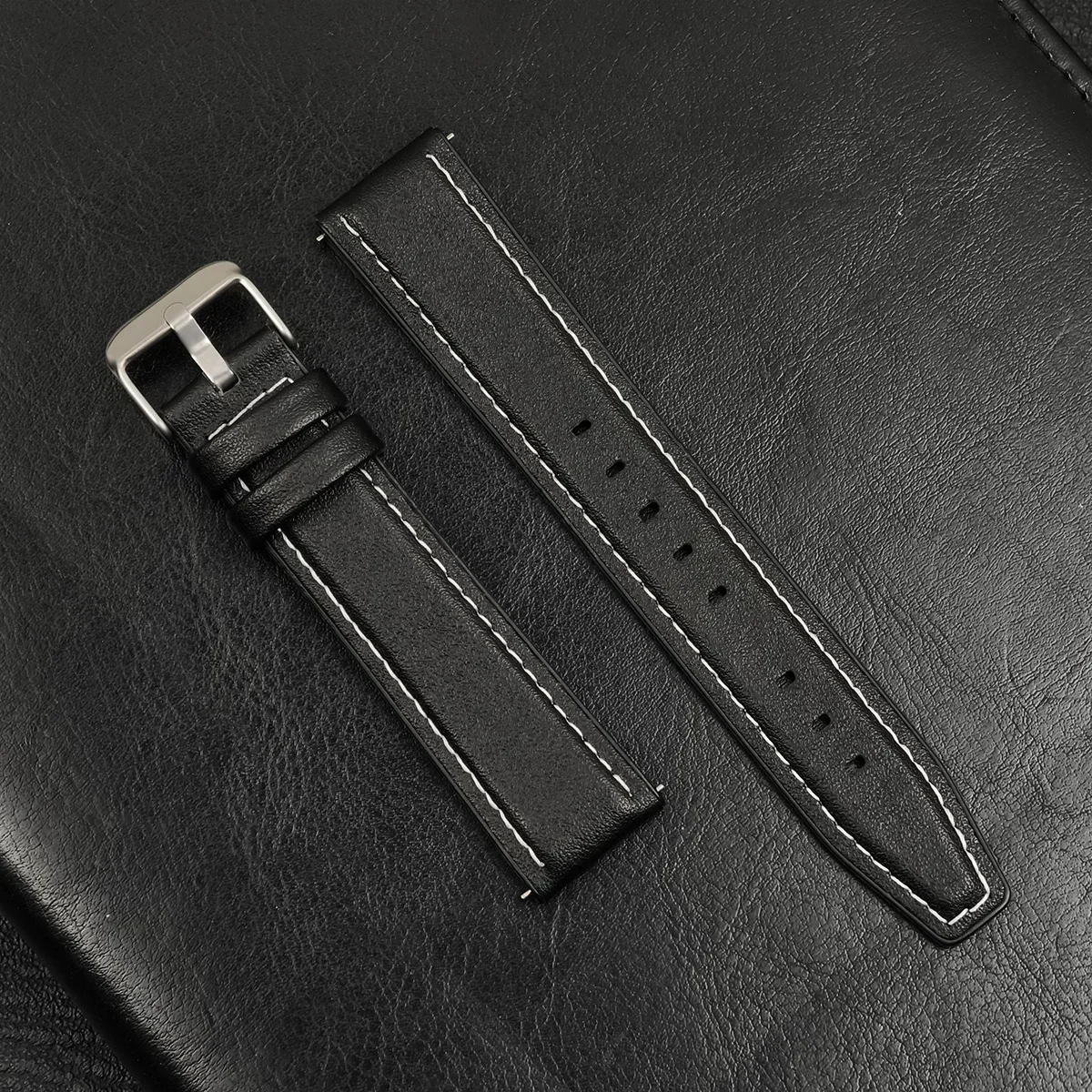 Silicone Leather Strap for Huawei Watch GT4 5Pro 17 Silicone Leather Strap for Huawei Watch GT4 5Pro - Image 17