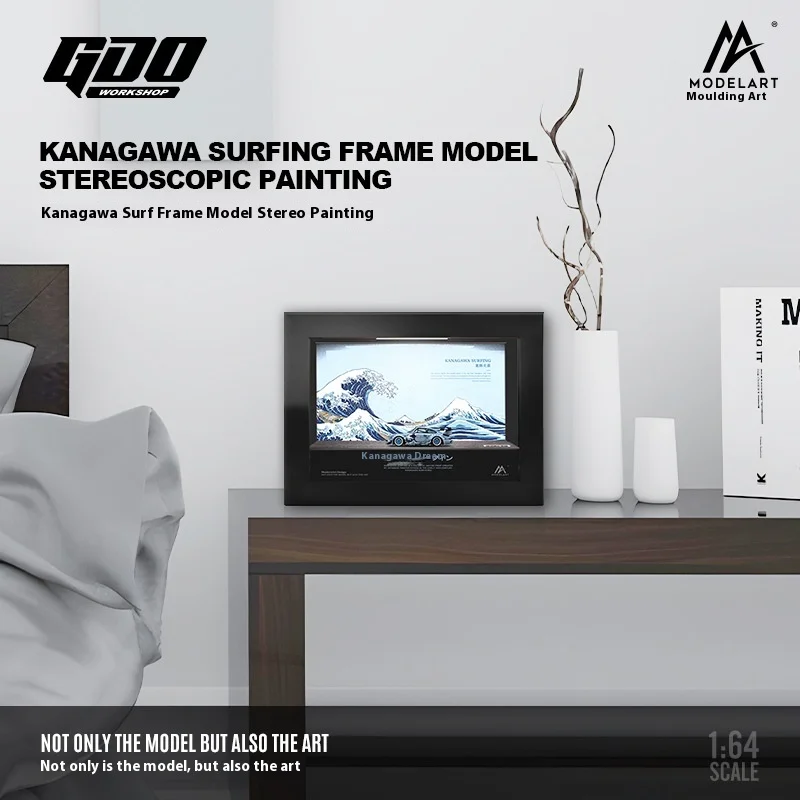 RWB964 Kanagawa Surfing Miniature Car Model 5 RWB964 Kanagawa Surfing Miniature Car Model - Image 5