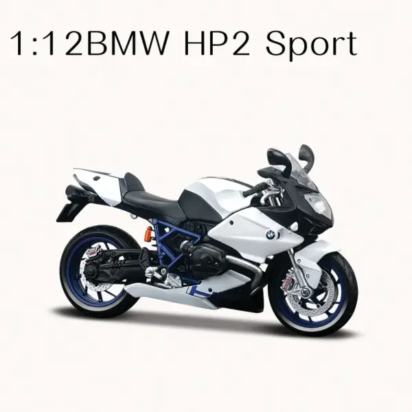 Maisto 1:12 Kawasaki H2R Alloy Motorcycle Model - Image 17