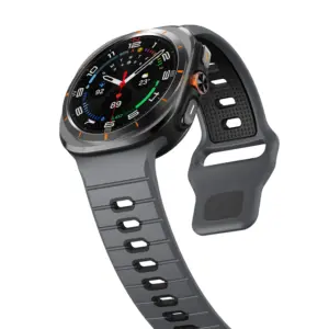 Two-Tone Silicone Strap for Galaxy Watch Ultra 24 S22bae61afed34c70a710e6eebeb4a08c0