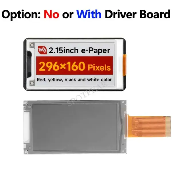 2.15 Inch e-Paper HAT for Raspberry Pi - Image 3
